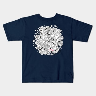 Sketchy Art Design - Designers Kids T-Shirt